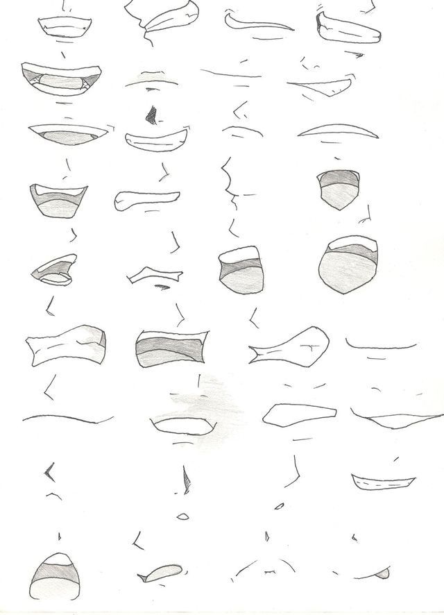 Como Desenhar Boca Masculina 
